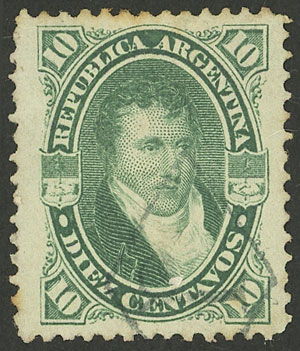 Lot 177 - Argentina general issues -  Guillermo Jalil - Philatino Auction # 2324 ARGENTINA: 