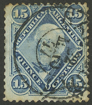 Lot 184 - Argentina general issues -  Guillermo Jalil - Philatino Auction # 2324 ARGENTINA: 