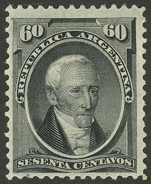 Lot 186 - Argentina general issues -  Guillermo Jalil - Philatino Auction # 2324 ARGENTINA: 