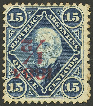Lot 221 - Argentina general issues - Guillermo Jalil - Philatino Auction # 2324 ARGENTINA: Lot 221 - Argentina general issues - Guillermo Jalil - Philatino Auction # 2324 ARGENTINA: