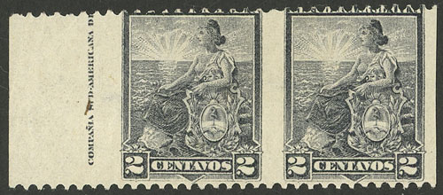 Lot 296 - Argentina general issues -  Guillermo Jalil - Philatino Auction # 2324 ARGENTINA: 