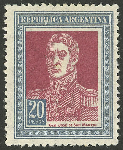 Lot 386 - Argentina general issues -  Guillermo Jalil - Philatino Auction # 2324 ARGENTINA: 