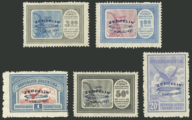 Lot 412 - Argentina general issues -  Guillermo Jalil - Philatino Auction # 2324 ARGENTINA: 