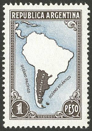 Lot 467 - Argentina general issues -  Guillermo Jalil - Philatino Auction # 2324 ARGENTINA: 
