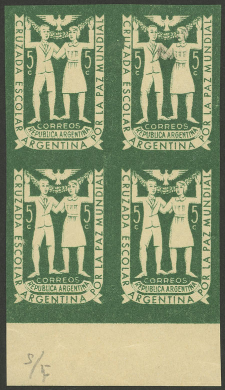 Lot 607 - Argentina general issues - Guillermo Jalil - Philatino Auction # 2324 ARGENTINA: Lot 607 - Argentina general issues - Guillermo Jalil - Philatino Auction # 2324 ARGENTINA: