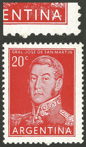 Lot 647 - Argentina general issues - Guillermo Jalil - Philatino Auction # 2324 ARGENTINA: Lot 647 - Argentina general issues - Guillermo Jalil - Philatino Auction # 2324 ARGENTINA: