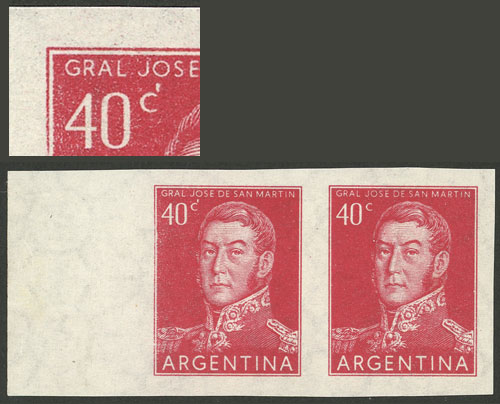 Lot 672 - Argentina general issues -  Guillermo Jalil - Philatino Auction # 2324 ARGENTINA: 