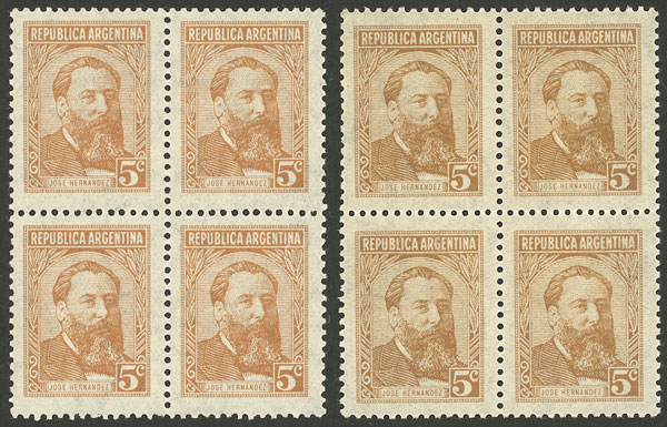 Lot 645 - Argentina general issues - Guillermo Jalil - Philatino Auction # 2324 ARGENTINA: Lot 645 - Argentina general issues - Guillermo Jalil - Philatino Auction # 2324 ARGENTINA: