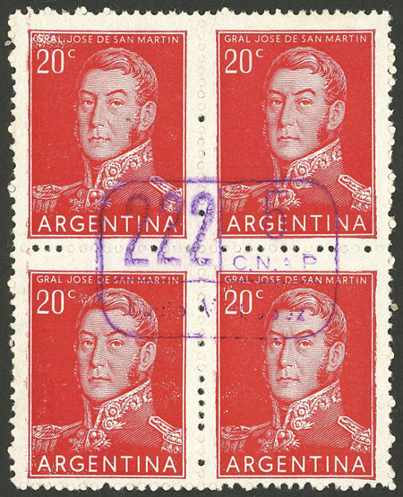 Lot 650 - Argentina general issues - Guillermo Jalil - Philatino Auction # 2324 ARGENTINA: Lot 650 - Argentina general issues - Guillermo Jalil - Philatino Auction # 2324 ARGENTINA: