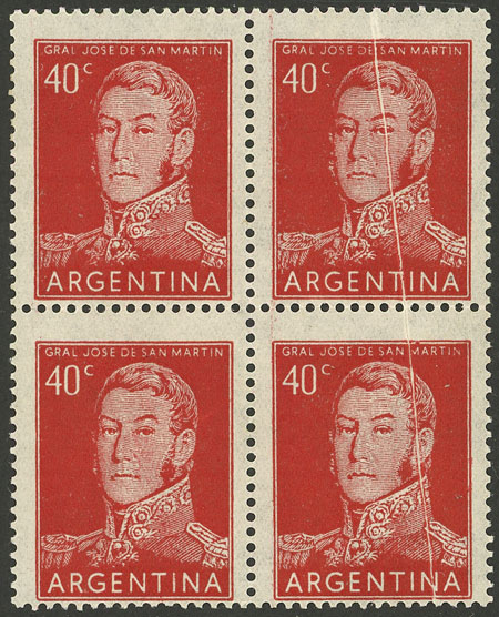 Lot 668 - Argentina general issues -  Guillermo Jalil - Philatino Auction # 2324 ARGENTINA: 