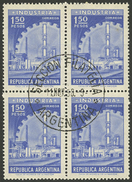 Lot 678 - Argentina general issues -  Guillermo Jalil - Philatino Auction # 2324 ARGENTINA: 
