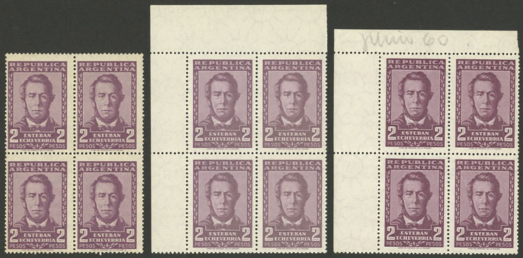 Lot 682 - Argentina general issues -  Guillermo Jalil - Philatino Auction # 2324 ARGENTINA: 