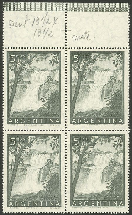 Lot 698 - Argentina general issues -  Guillermo Jalil - Philatino Auction # 2324 ARGENTINA: 