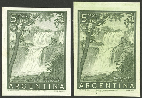 Lot 695 - Argentina general issues -  Guillermo Jalil - Philatino Auction # 2324 ARGENTINA: 