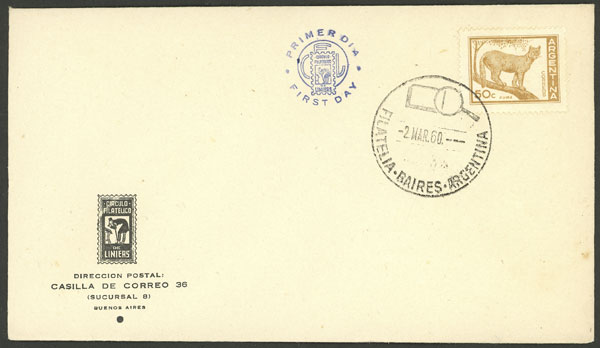 Lot 737 - Argentina general issues -  Guillermo Jalil - Philatino Auction # 2324 ARGENTINA: 