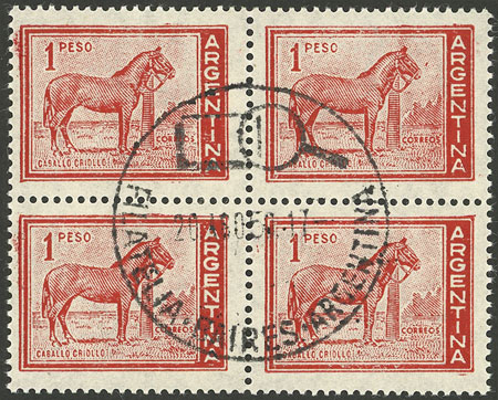 Lot 747 - Argentina general issues -  Guillermo Jalil - Philatino Auction # 2324 ARGENTINA: 
