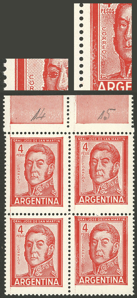 Lot 784 - Argentina general issues -  Guillermo Jalil - Philatino Auction # 2324 ARGENTINA: 