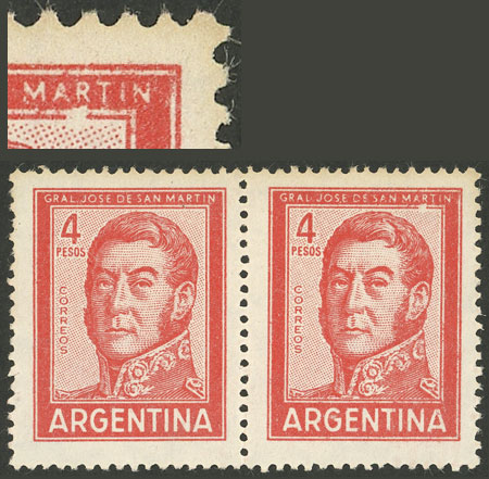 Lot 780 - Argentina general issues -  Guillermo Jalil - Philatino Auction # 2324 ARGENTINA: 