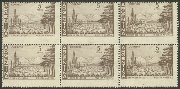 Lot 786 - Argentina general issues -  Guillermo Jalil - Philatino Auction # 2324 ARGENTINA: 