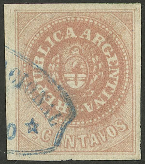 Lot 57 - Argentina escuditos -  Guillermo Jalil - Philatino Auction # 2324 ARGENTINA: 