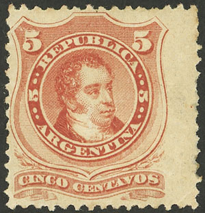 Lot 171 - Argentina general issues -  Guillermo Jalil - Philatino Auction # 2324 ARGENTINA: 