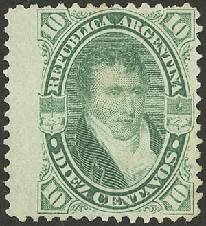 Lot 174 - Argentina general issues -  Guillermo Jalil - Philatino Auction # 2324 ARGENTINA: 