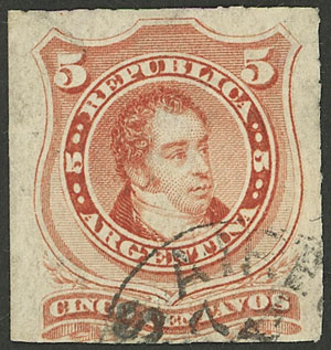 Lot 190 - Argentina general issues -  Guillermo Jalil - Philatino Auction # 2324 ARGENTINA: 
