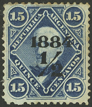 Lot 223 - Argentina general issues - Guillermo Jalil - Philatino Auction # 2324 ARGENTINA: Lot 223 - Argentina general issues - Guillermo Jalil - Philatino Auction # 2324 ARGENTINA: