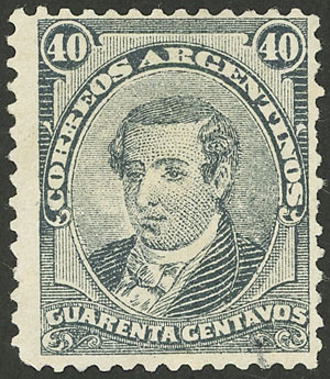 Lot 235 - Argentina general issues -  Guillermo Jalil - Philatino Auction # 2324 ARGENTINA: 