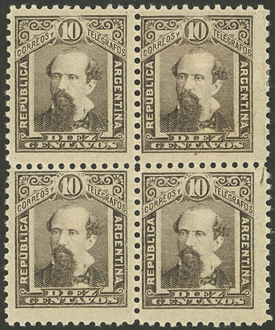 Lot 242 - Argentina general issues -  Guillermo Jalil - Philatino Auction # 2324 ARGENTINA: 