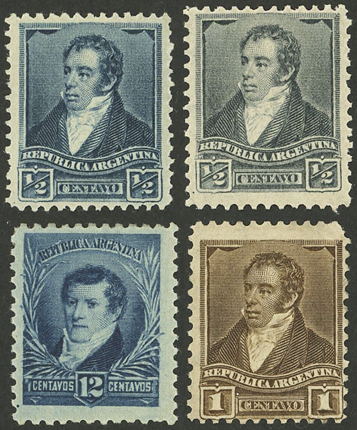 Lot 280 - Argentina general issues -  Guillermo Jalil - Philatino Auction # 2324 ARGENTINA: 