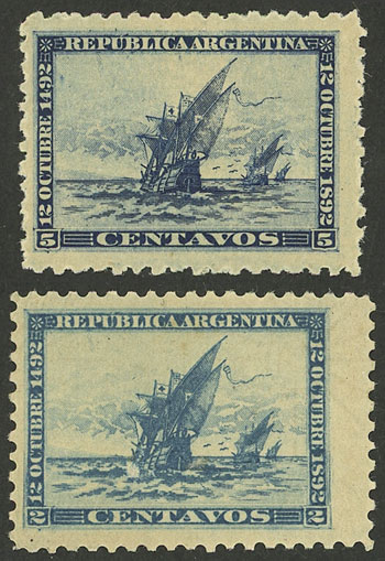 Lot 261 - Argentina general issues - Guillermo Jalil - Philatino Auction # 2324 ARGENTINA: Lot 261 - Argentina general issues - Guillermo Jalil - Philatino Auction # 2324 ARGENTINA: