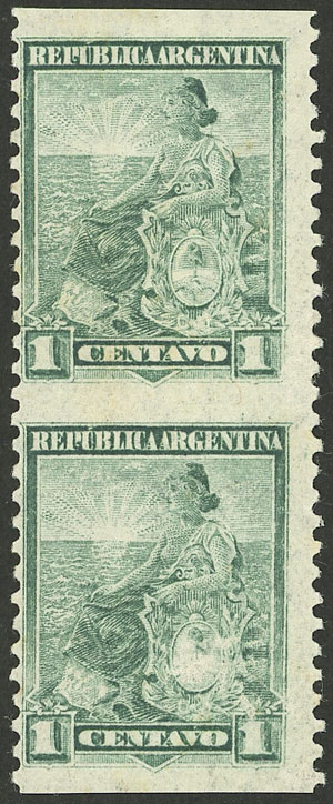 Lot 295 - Argentina general issues -  Guillermo Jalil - Philatino Auction # 2324 ARGENTINA: 