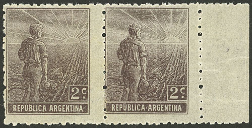 Lot 333 - Argentina general issues - Guillermo Jalil - Philatino Auction # 2324 ARGENTINA: Lot 333 - Argentina general issues - Guillermo Jalil - Philatino Auction # 2324 ARGENTINA: