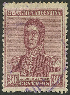 Lot 364 - Argentina general issues -  Guillermo Jalil - Philatino Auction # 2324 ARGENTINA: 