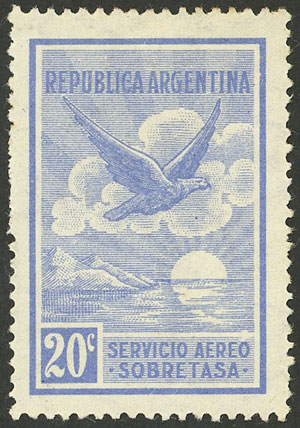 Lot 410 - Argentina general issues -  Guillermo Jalil - Philatino Auction # 2324 ARGENTINA: 