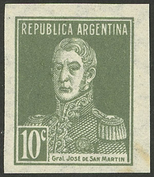 Lot 451 - Argentina general issues -  Guillermo Jalil - Philatino Auction # 2324 ARGENTINA: 