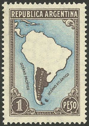 Lot 462 - Argentina general issues -  Guillermo Jalil - Philatino Auction # 2324 ARGENTINA: 