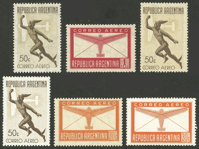 Lot 539 - Argentina general issues - Guillermo Jalil - Philatino Auction # 2324 ARGENTINA: Lot 539 - Argentina general issues - Guillermo Jalil - Philatino Auction # 2324 ARGENTINA:
