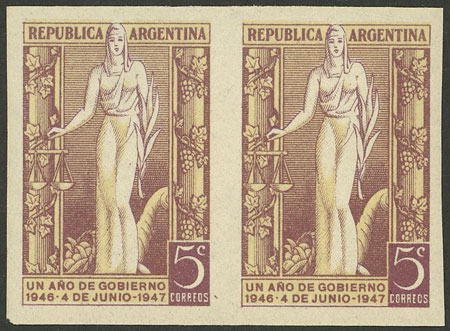 Lot 603 - Argentina general issues - Guillermo Jalil - Philatino Auction # 2324 ARGENTINA: Lot 603 - Argentina general issues - Guillermo Jalil - Philatino Auction # 2324 ARGENTINA: