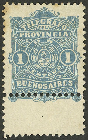 Lot 1257 - Argentina telegraph stamps - Guillermo Jalil - Philatino Auction # 2324 ARGENTINA: Lot 1257 - Argentina telegraph stamps - Guillermo Jalil - Philatino Auction # 2324 ARGENTINA: