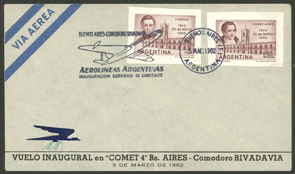 Lot 1329 - Argentina postal history - Guillermo Jalil - Philatino Auction # 2324 ARGENTINA: Lot 1329 - Argentina postal history - Guillermo Jalil - Philatino Auction # 2324 ARGENTINA: