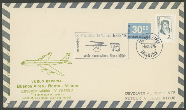 Lot 1348 - Argentina postal history - Guillermo Jalil - Philatino Auction # 2324 ARGENTINA: Lot 1348 - Argentina postal history - Guillermo Jalil - Philatino Auction # 2324 ARGENTINA: