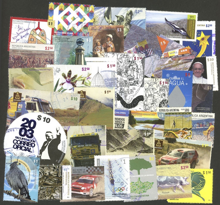 Lot 1370 - Argentina Lots and Collections -  Guillermo Jalil - Philatino Auction # 2324 ARGENTINA: 