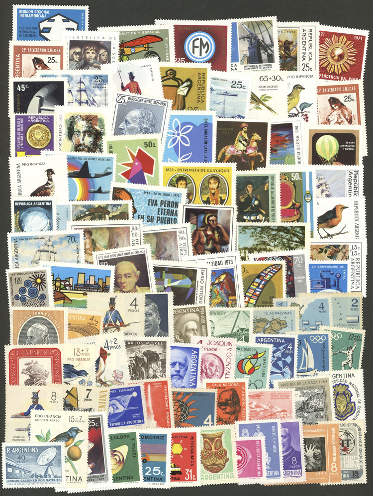 Lot 1367 - Argentina Lots and Collections -  Guillermo Jalil - Philatino Auction # 2324 ARGENTINA: 
