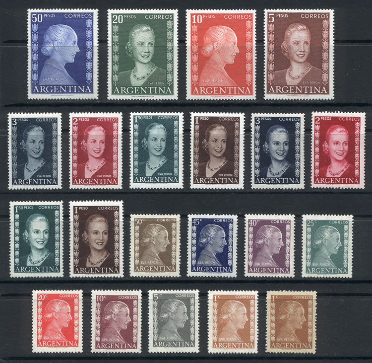 Lot 631 - Argentina general issues - Guillermo Jalil - Philatino Auction # 2324 ARGENTINA: Lot 631 - Argentina general issues - Guillermo Jalil - Philatino Auction # 2324 ARGENTINA: