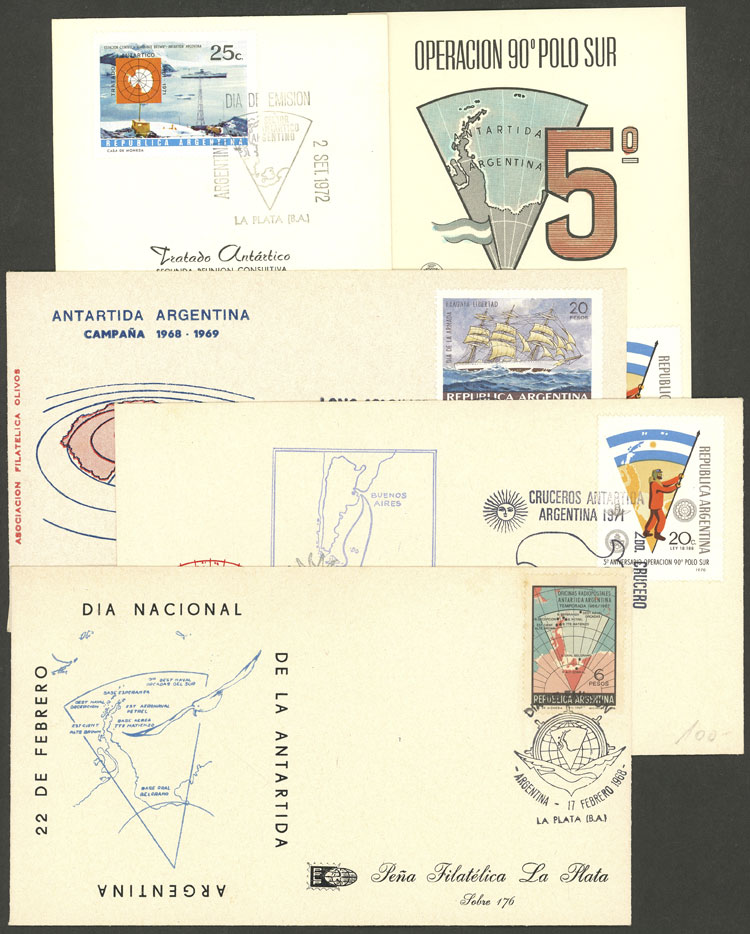 Lot 3 - argentine antarctica postal history - Guillermo Jalil - Philatino Auction # 2324 ARGENTINA: Lot 3 - argentine antarctica postal history - Guillermo Jalil - Philatino Auction # 2324 ARGENTINA: