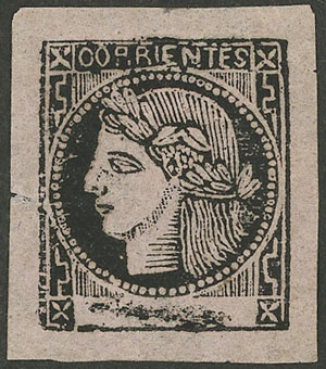 Lot 29 - Argentina corrientes -  Guillermo Jalil - Philatino Auction # 2324 ARGENTINA: 
