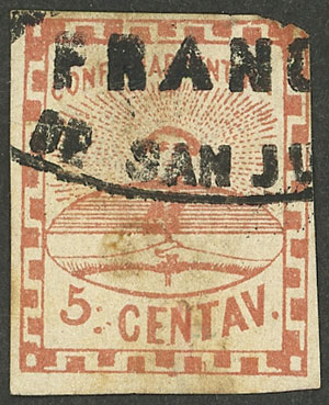 Lot 32 - Argentina confederation -  Guillermo Jalil - Philatino Auction # 2324 ARGENTINA: 