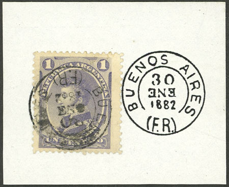 Lot 158 - Argentina general issues -  Guillermo Jalil - Philatino Auction # 2324 ARGENTINA: 